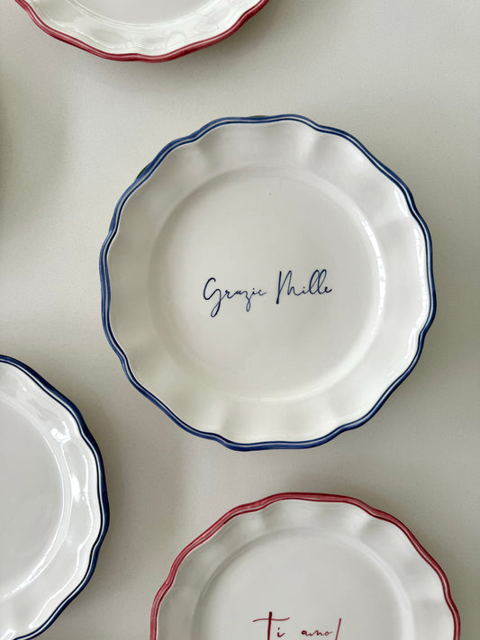 Scritto Dinner Plate Mix & Match (set of 6)
