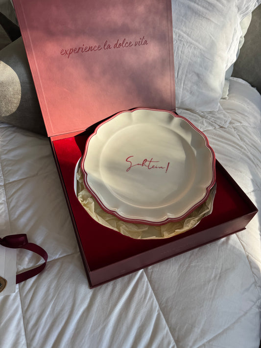 Scritto Customise Dinner Plate (set of 6)